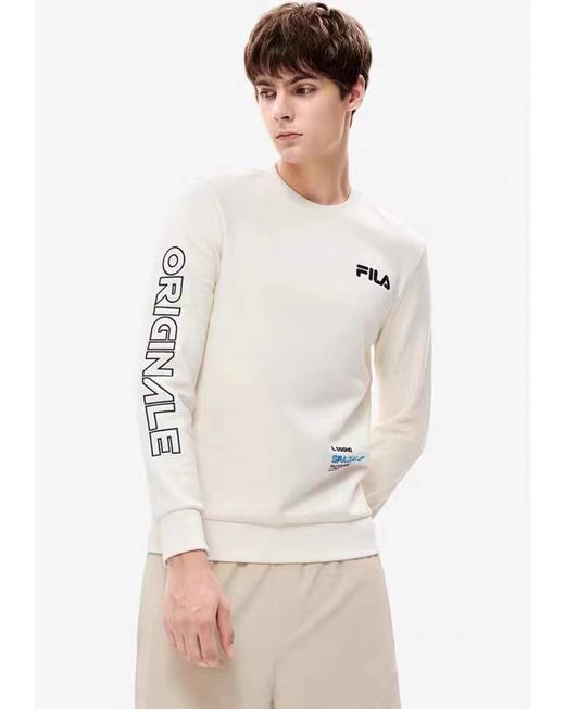 D121803秋冬新款时尚休闲男士加绒圆领卫衣针织套头衫 商品图2