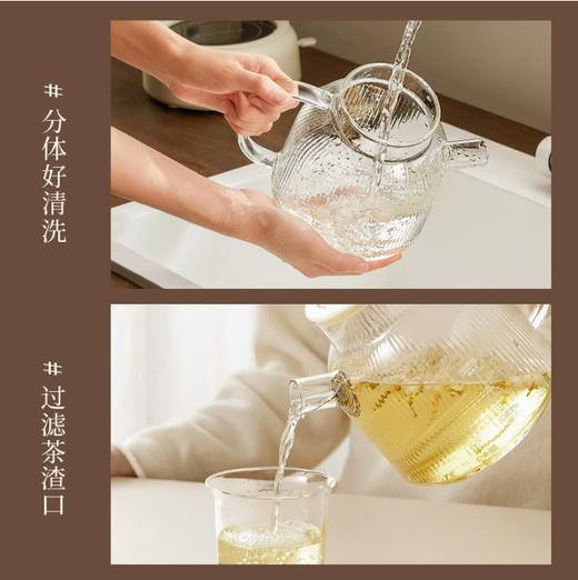 【18000积分+0.1元】全玻璃养生壶家用纯玻璃小型办公室煮茶壶器炖煮一体烧水壶 商品图1