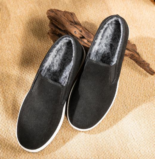 泗州灯芯绒加绒养身布鞋 非遗技术加持 冬季款“老北京布鞋” 商品图6