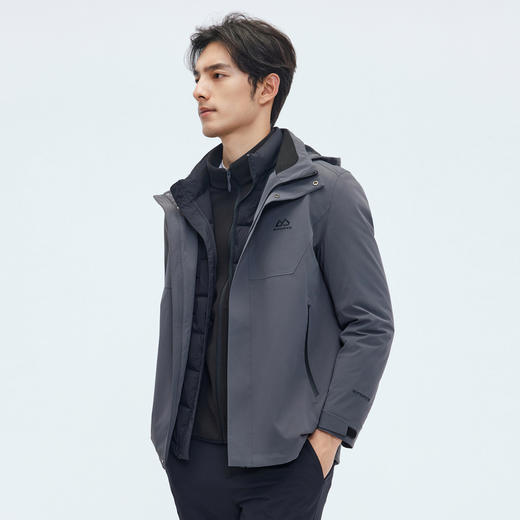 【门店同款】圣得西2025年男士冬季休闲风羽绒服双芯内胆保暖外套 商品图1