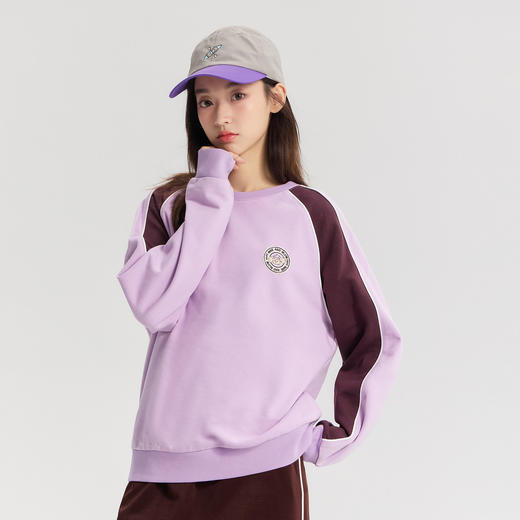 笛莎Deesha青少年女童卫衣2026春季女童春季圆领刺绣圆标卫衣 商品图1