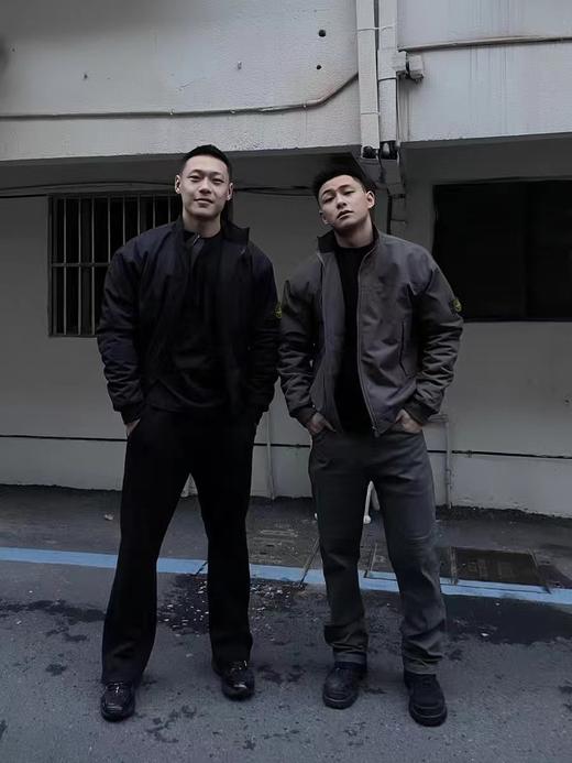 D121808新款秋冬立领美式工装高街痞帅cleanfit飞行员三防棉衣棉服 商品图3