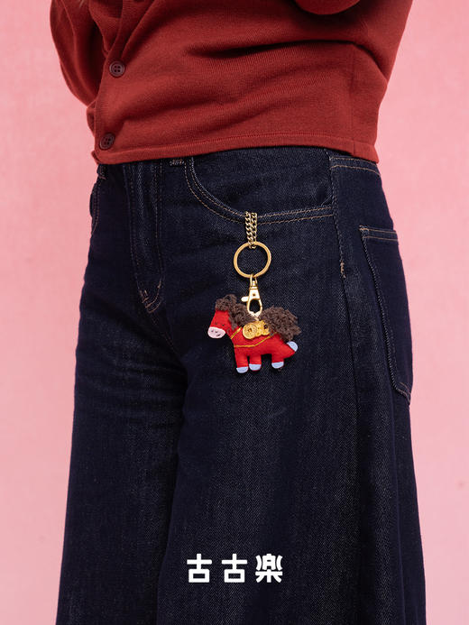 【新年小马多用项链】古古楽新年吉祥刺绣小马多用项链     连中三元岁岁平安 商品图11