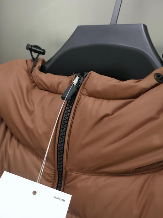 D121804冬季2025简约高蓬松情侣款连帽羽绒服 商品图8