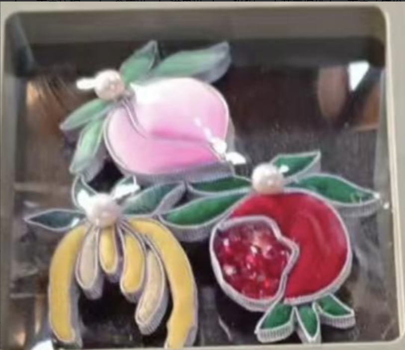 盘扣-福寿三多（胸针款）