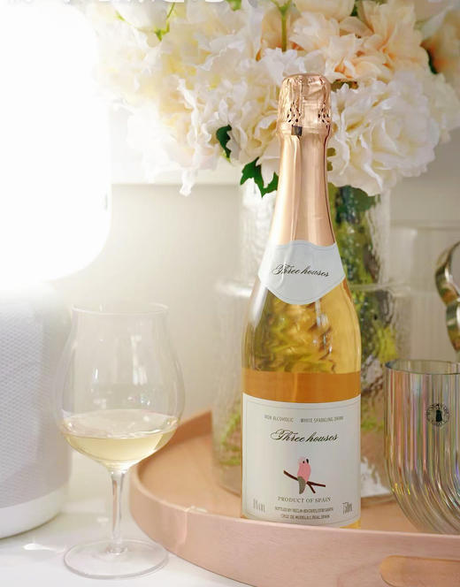 西班牙鸟粉白无醇起泡酒 商品图0