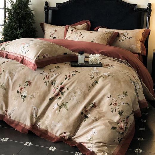 秋冬季120支长绒棉磨毛四件套床单纯棉被套床笠款保暖全棉上用品4 商品图0