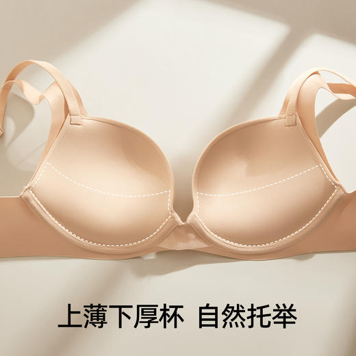 有棵树小胸聚拢收副乳防下垂无痕女士文胸-B6088 商品图2