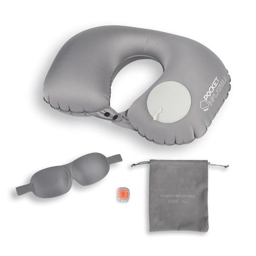 ESURF艺色 ES-L420-4便携式按压充气枕四件套 商品图5