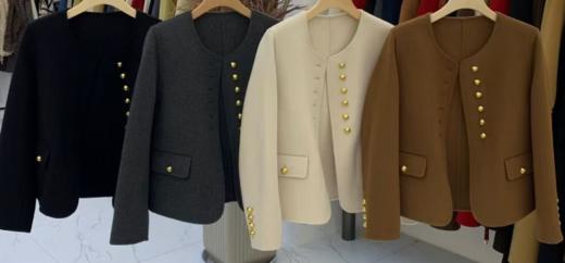 SZ6A03凝脂外套秋冬新款保暖百搭显瘦 商品图0