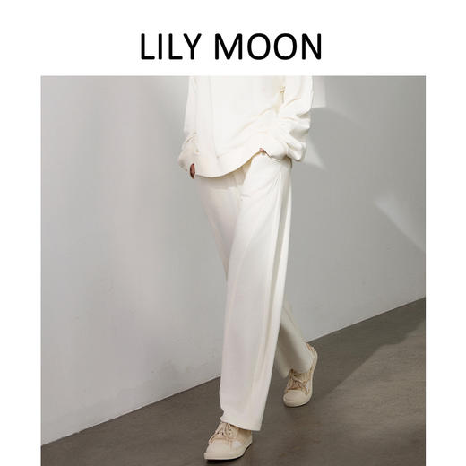 LILY MOON松弛解构设计感修身香蕉裤 商品图7