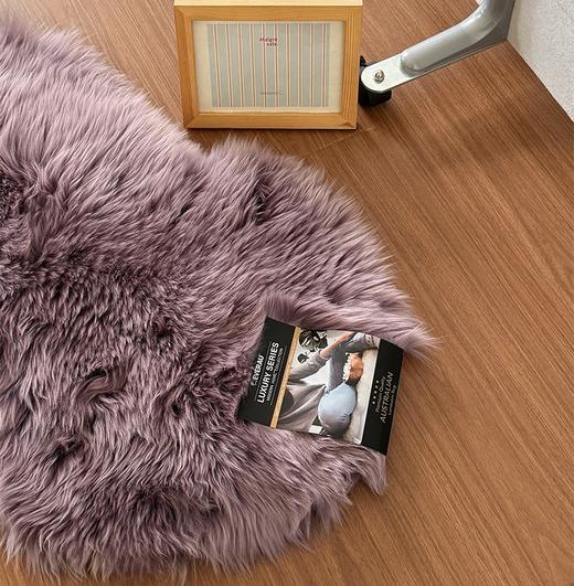 【澳洲品牌】EVERAU  花香绵绵105cm羊皮毛垫子EAZ037 商品图4