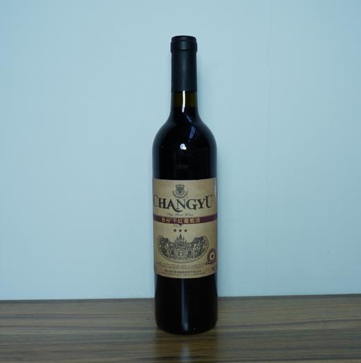 【清仓特卖】张裕三星干红葡萄酒750ml*1，包装、商标有瑕疵 ，但不影响酒质和口感（介意勿拍） 商品图0