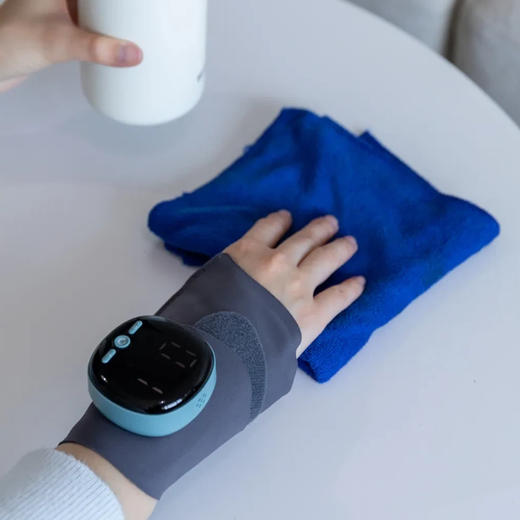 何浩明电热按摩护腕|腱鞘炎克星！按摩+热敷+护腕一步到位 商品图3