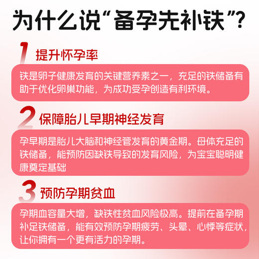 可孚定制燕窝富铁软糖 补好铁备好孕 商品图1