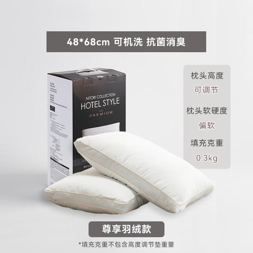 床上用品枕头长款枕芯家用宿舍抗菌酒店枕 商品图1
