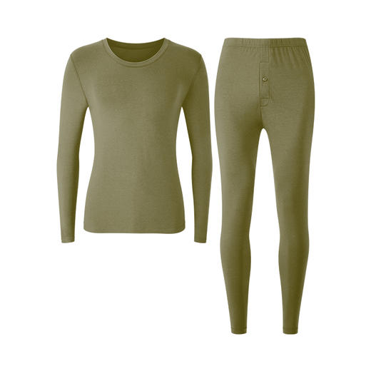 爱帝双面磨绒加厚防寒保暖舒柔暖衣套男/女款可选 商品图7