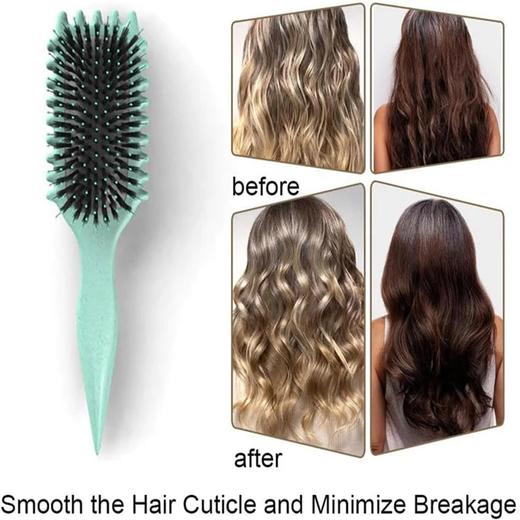 卷发造型梳 定义型3D梳子 减少拉扯毛躁 适用所有发质的定义造型梳子 商品图2