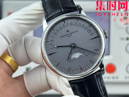 全新升级版 Vacheron constantin 经典之美品鉴江诗丹顿 GR传承系列4010U 逆跳日历款 男士腕表 4010U/000R-B329 商品图3