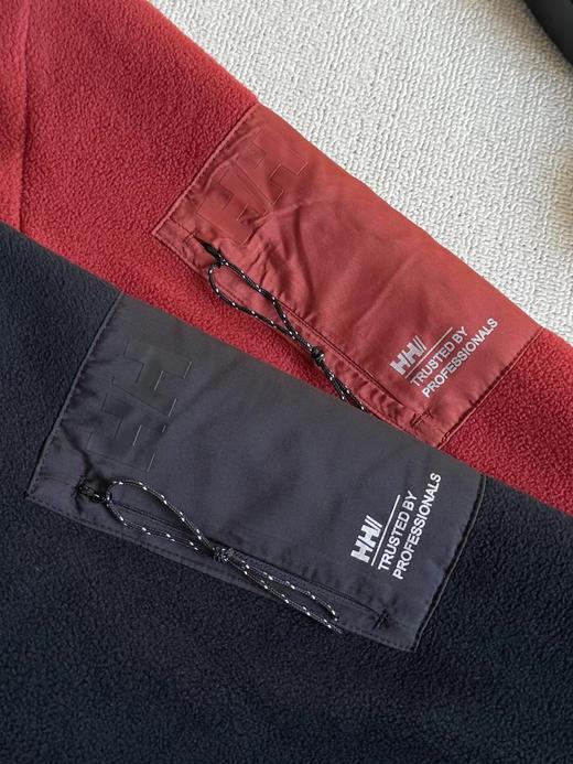 D121820男款POLARTEC抓绒半高拉链长袖宽松套头衫打底 商品图8