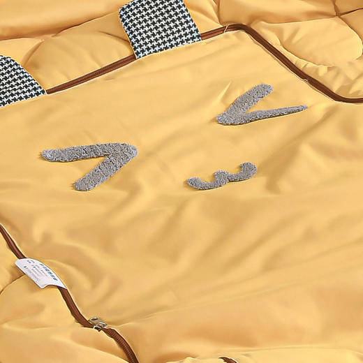 faunen芳恩 FN-R7011颜表情抱枕被 黄色 商品图1