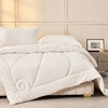 多喜爱 暖阳澳洲纯羊毛冬被【100%澳洲进口羊毛】【磨绒面料】蓄热保暖  精美织带 烫钻工艺 商品缩略图8