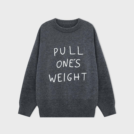 【新品上新】HX 冬季圆领毛衫C107540020102 商品图2