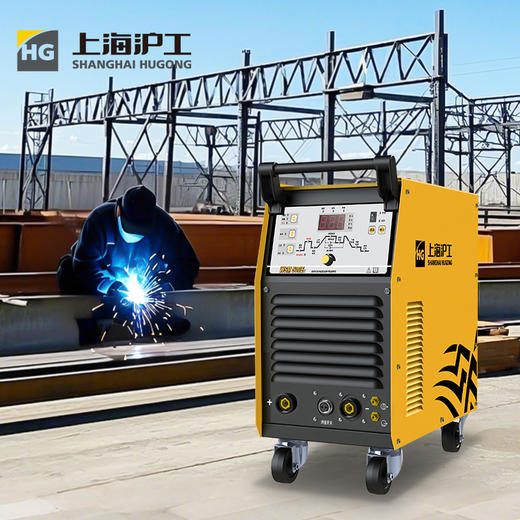 上海沪工WSM-500E III氩弧焊机380V工业级逆变直流脉冲两用家用不锈钢电焊机氩弧焊、手工焊，适配WP-18焊枪。 商品图1