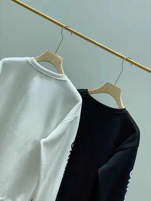 D121803秋冬新款时尚休闲男士加绒圆领卫衣针织套头衫 商品图11