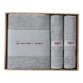 faunen芳恩 FN-MJ2000-3【雅致】浴巾+面巾组合装  星灰