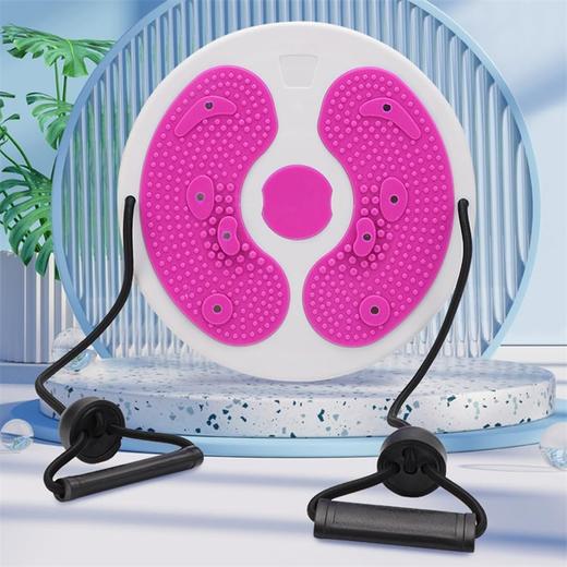 拉绳半月扭腰盘 27.5cm锻炼健身器材 塑性锻炼运动扭转 加固防滑底盘 商品图4