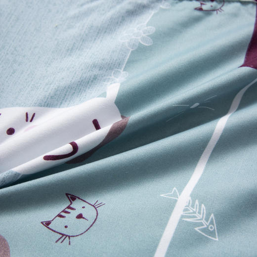 faunen芳恩 TH-R1043时尚印花抱枕被  喵星人 商品图3