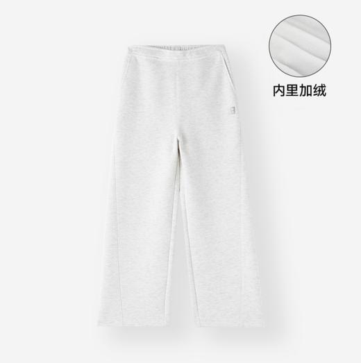 【穿上暖绒绒 秀出长直腿】森林棠儿童直筒加绒裤82053200 暖日绒 直筒裤型 前片分割斜角设计 厚实保暖又轻盈 舒弹无束缚 内置腰头小橡筋 商品图7