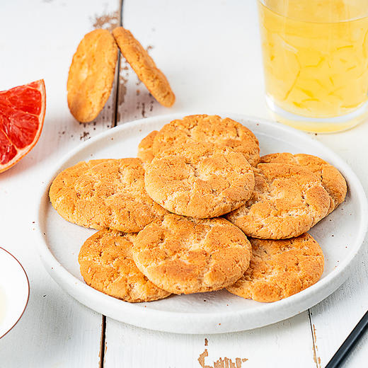 福事多 桃酥礼盒 820g/箱 香而不腻，满口酥脆；精美礼盒包装 商品图8