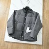 法国e鱼25ss冬季新款男士翻领假两件休闲羽绒服！ 商品缩略图2