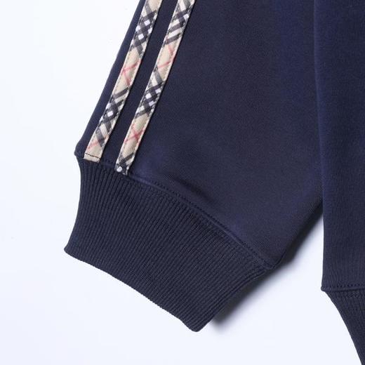 SDSA男士秋冬新款痞帅男装美式高街撞色织带拉链立领卫衣外套百搭 商品图3