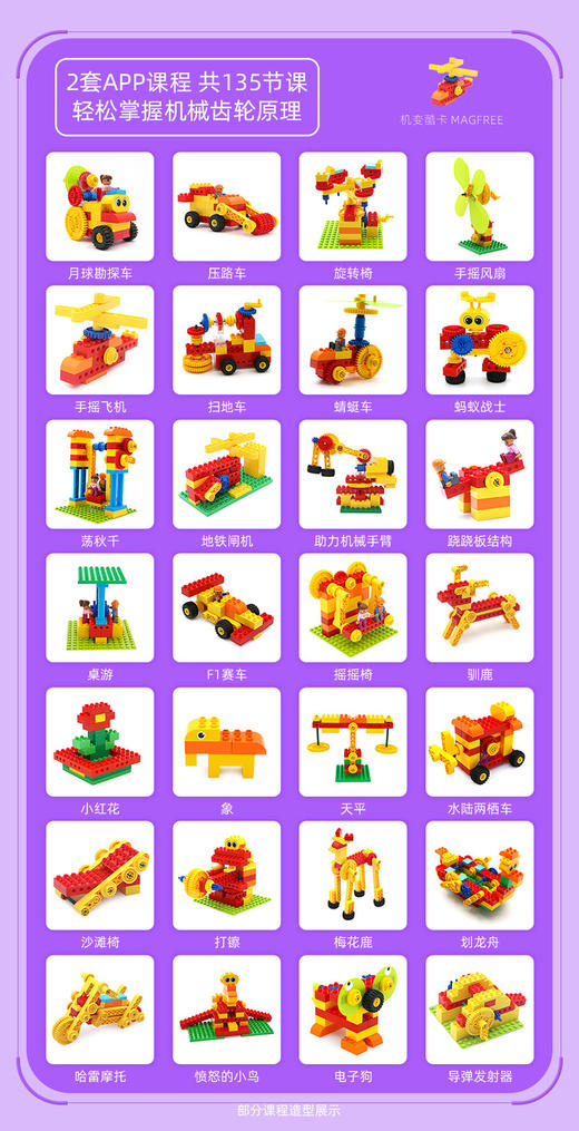 【机变酷卡】大颗粒机械齿轮 机构级课程 商品图1