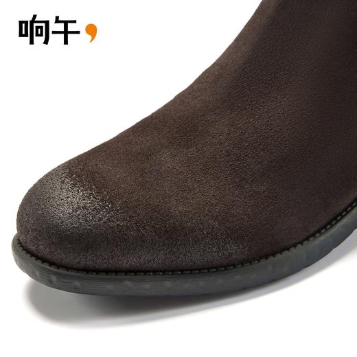 【陈小舒专属】响午高丝光牛反绒运动切尔西靴 商品图3