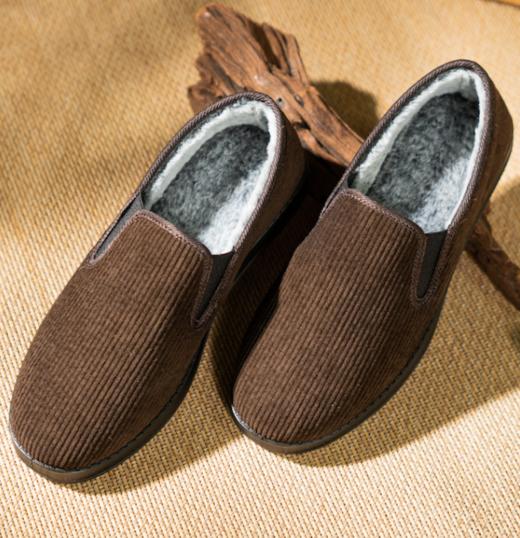 泗州灯芯绒加绒养身布鞋 非遗技术加持 冬季款“老北京布鞋” 商品图5