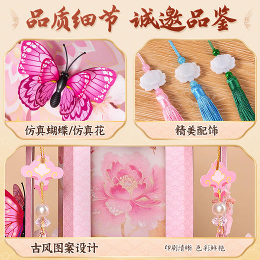 【大人小孩都能玩的新年花灯】新年元宵节中秋手工纸灯笼 新款儿童手提花灯宫灯玩具 商品图3