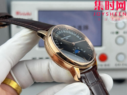 全新升级版 Vacheron constantin 经典之美品鉴江诗丹顿 GR传承系列4010U 逆跳日历款 男士腕表 4010U/000R-B329 商品图5