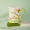 大英博物馆 东方梦境系列 喜上眉梢浮雕 带盖马克杯-春日绿 商品缩略图1