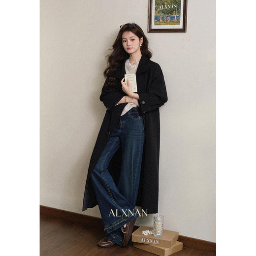 鹿向南【1220/20:00新品前1小时7折限量100件】燕麦色灰色毛衣 商品图3