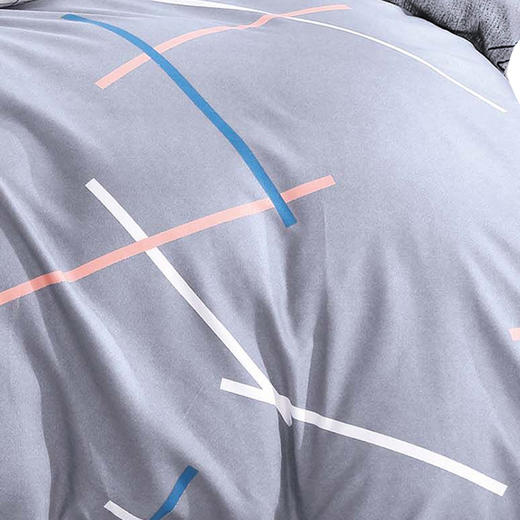 faunen芳恩 TH-Z1018长棉绒印花四件套 200×230cm 时尚漫步 商品图3