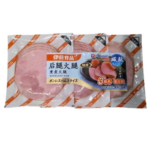 伊藤后腿火腿3联包（减盐）/135g 商品图0