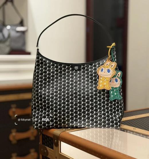 老渠道  莫奈新款HOBO  通勤百搭  帆布老花涂层  配长肩带 商品图1