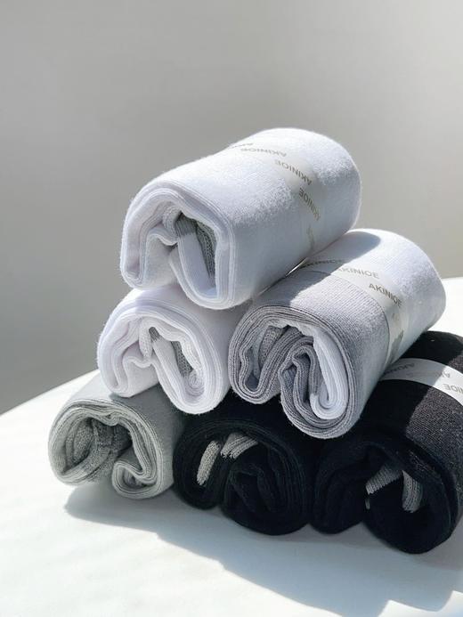 【多妈团购 中老年松口糖足袜六双装】糖友孕妈本命袜，脚踝浮肿穿不勒，168针高密一体编织“松而不垮，紧而不勒！10A级抗菌守护 商品图2