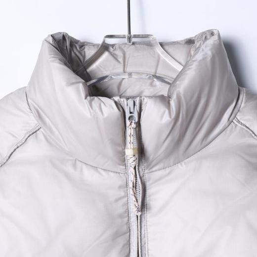 SDSA男士秋冬新款痞帅男装简约格纹拉链立领羽绒服外套百搭时尚 商品图1