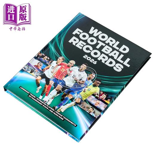 预售 【中商原版】世界足球纪录2026 背后球员和球队的故事 World Football Records 2026 英文原版 Keir Radnedge 商品图1