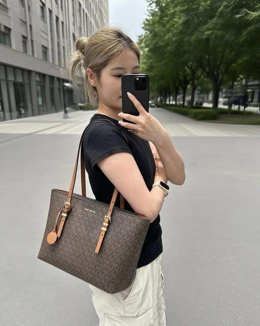 【香港直邮】奥莱清仓特卖场 MK 托特包/Ava 女士超小号皮质迷你斜挎包 商品图0